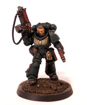 Dark Angels Primaris Lieutenant by Grim Factorum