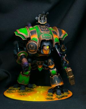 Salamanders Imperial Knight by Piriney