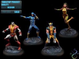 Marvel Universe Miniatures X Men by Beren Miniaturas Studio